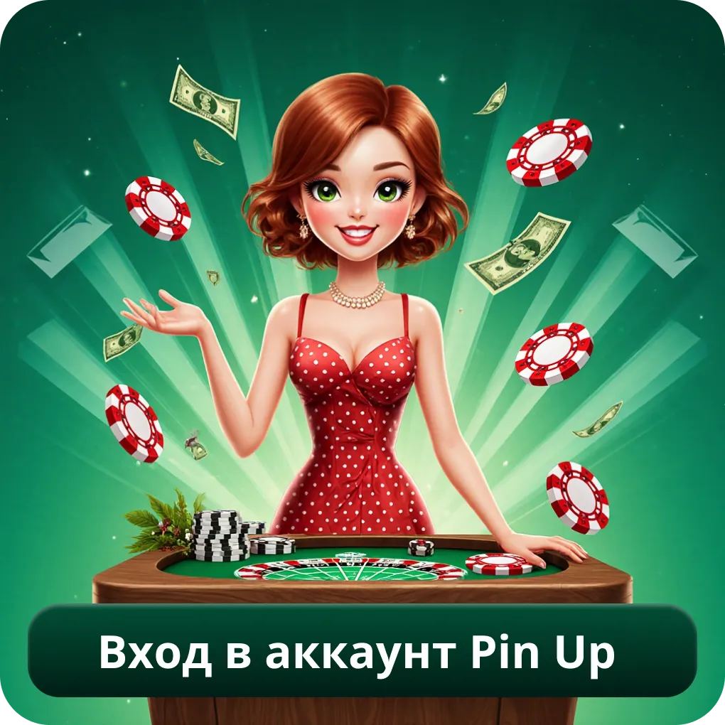 Вход в аккаунт Pin Up